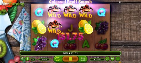 Smashing WINNINGS with Colossal Fruit Smash! Wild Reels.